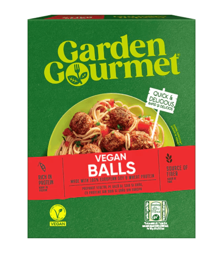 Garden Gourmet Vegan Balls packshot